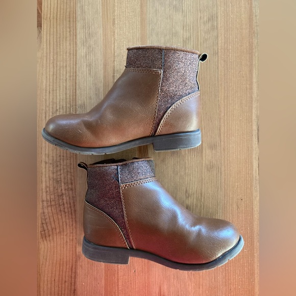 Stride Rite Lucy Boot 7.5T toddler girl in Mauve/Brown - Picture 11 of 14